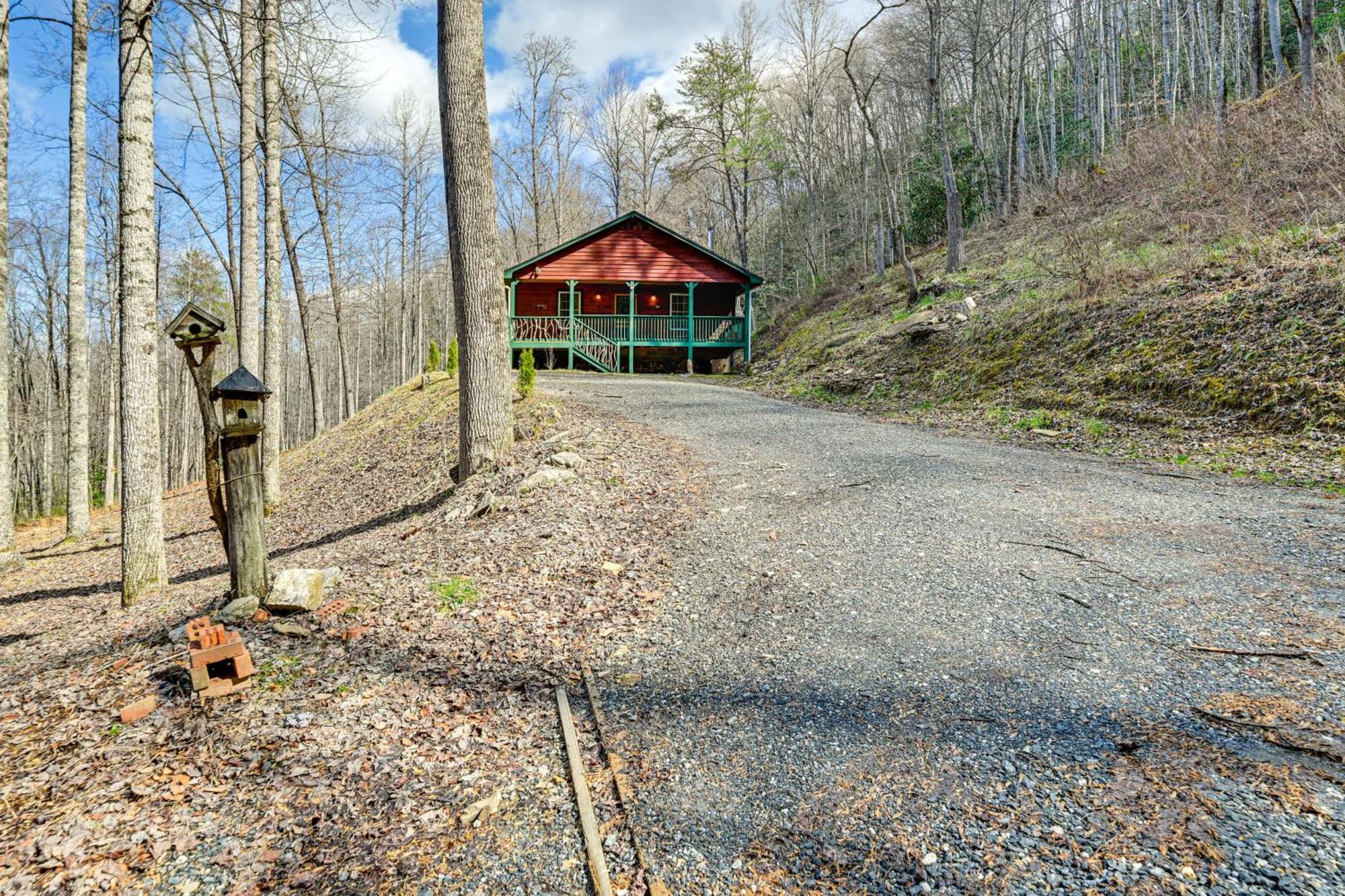 Smoky Mountain Cabin With Camping Area And Fire Pit! Whittier エクステリア 写真