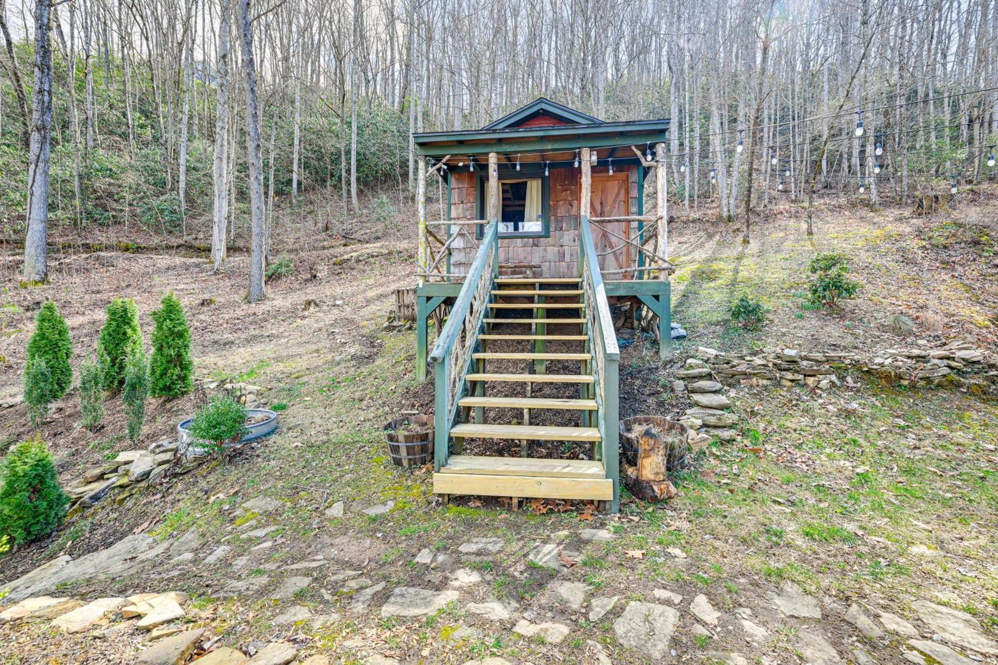 Smoky Mountain Cabin With Camping Area And Fire Pit! Whittier エクステリア 写真